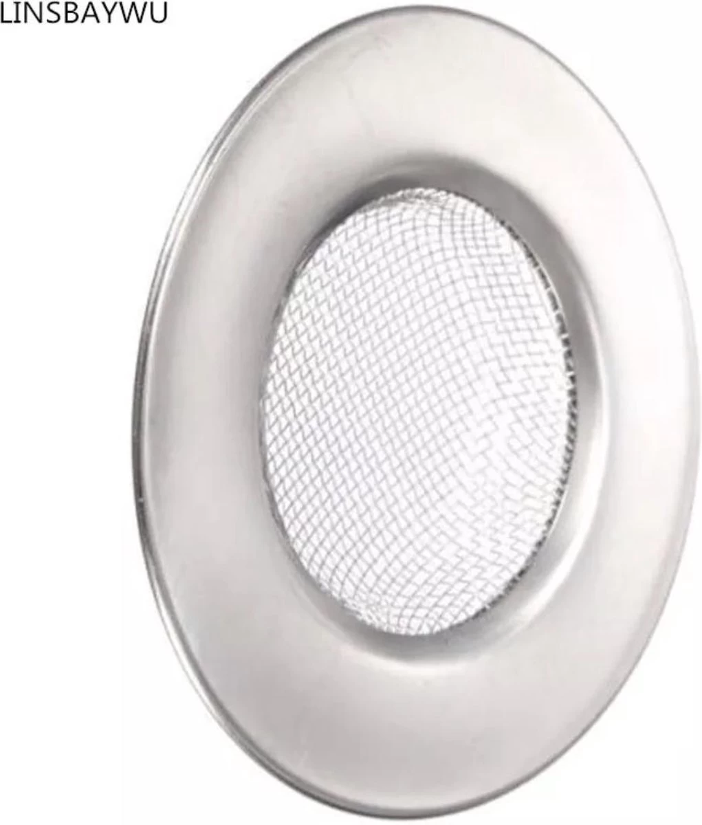 JvB - Gootsteen Zeef 2 Stuks RVS Buitenmaat 7.5 Cm Binnenmaat 4,3 Cm - Zeef - Gootsteen - Haar Opvanger Haar Vanger - Vuil Tegenhouden - Afbeelding 4