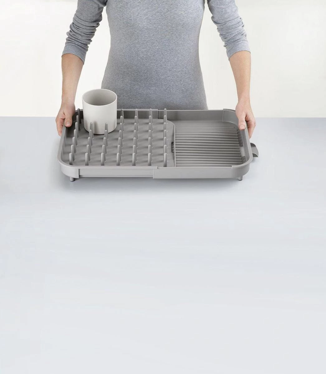 Afdruiprek Uitschuifbaar, Grijs - Joseph Joseph | Duo - Afbeelding 2