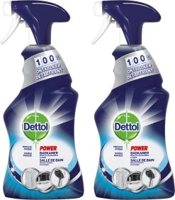Dettol Allesreiniger Spray Power & Fresh - Badkamer - 500ml X2