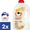 Omino Bianco Hart Van Marseille Vloeibaar Wasmiddel - 2 X 2l (80 Wasbeurten)
