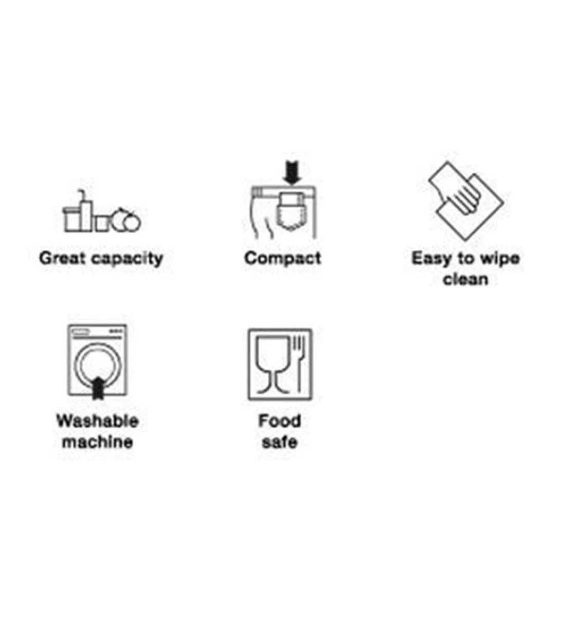 Roll'Eat Snack'n Go Herbruikbaar Boterhamzakje - Grijs - Afbeelding 4