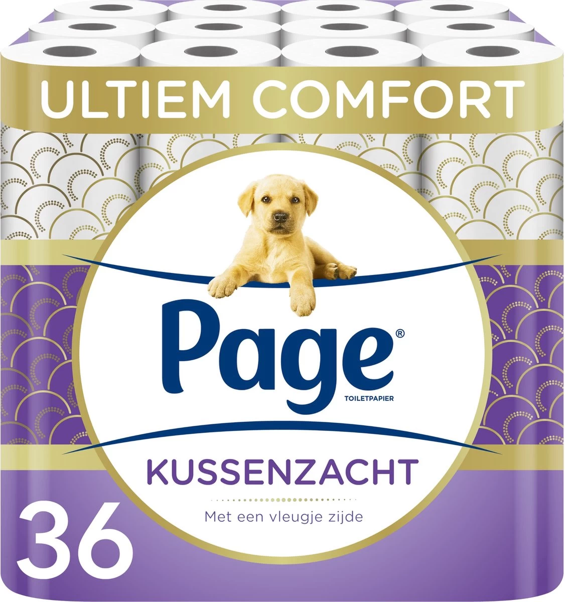 Page Toiletpapier - 36 Rollen - Kussenzacht Wc Papier (3-laags) - Voordeelverpakking