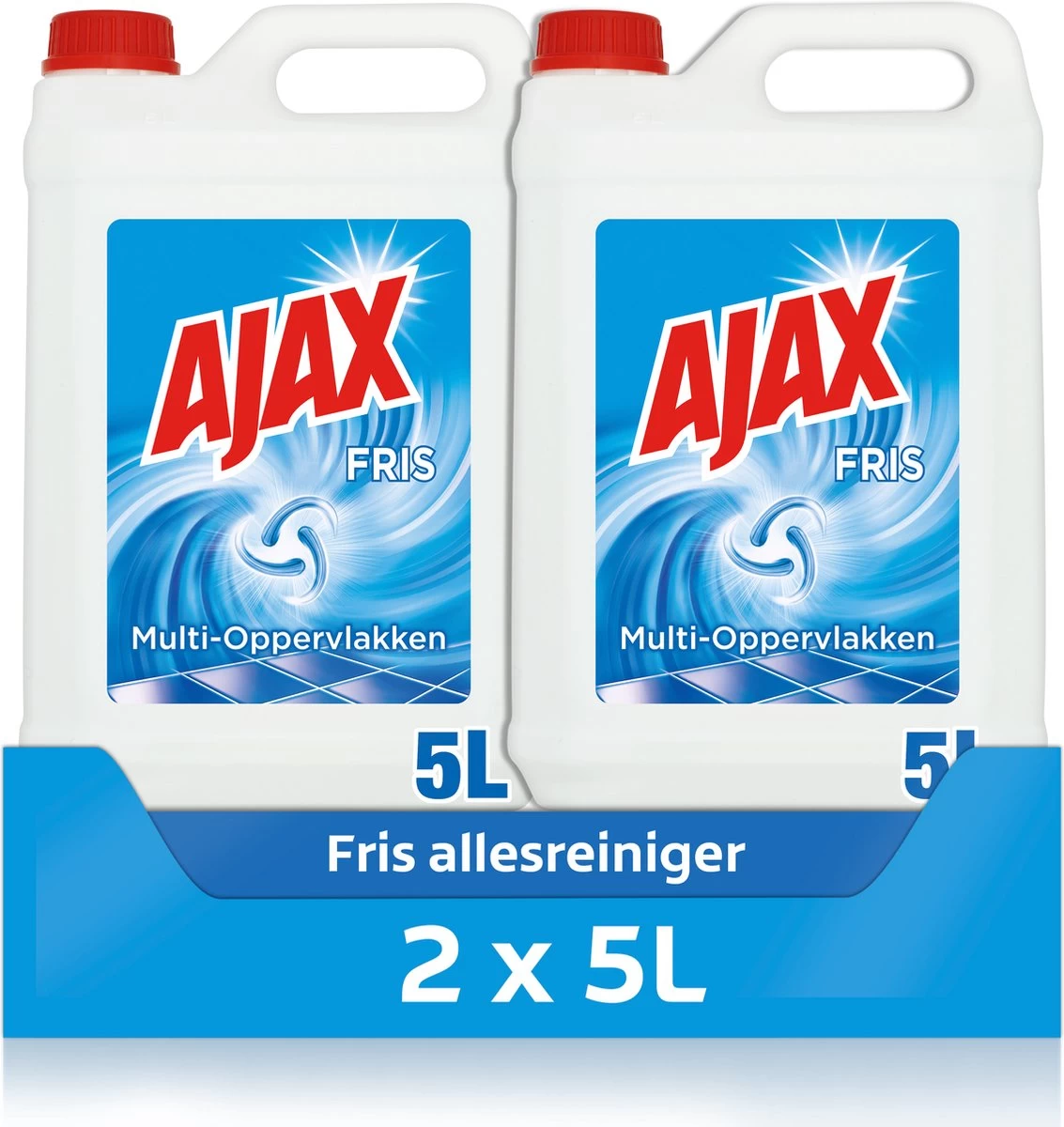 Ajax® Ajax Allesreiniger Fris 2 X 5L - Voordeelverpakking