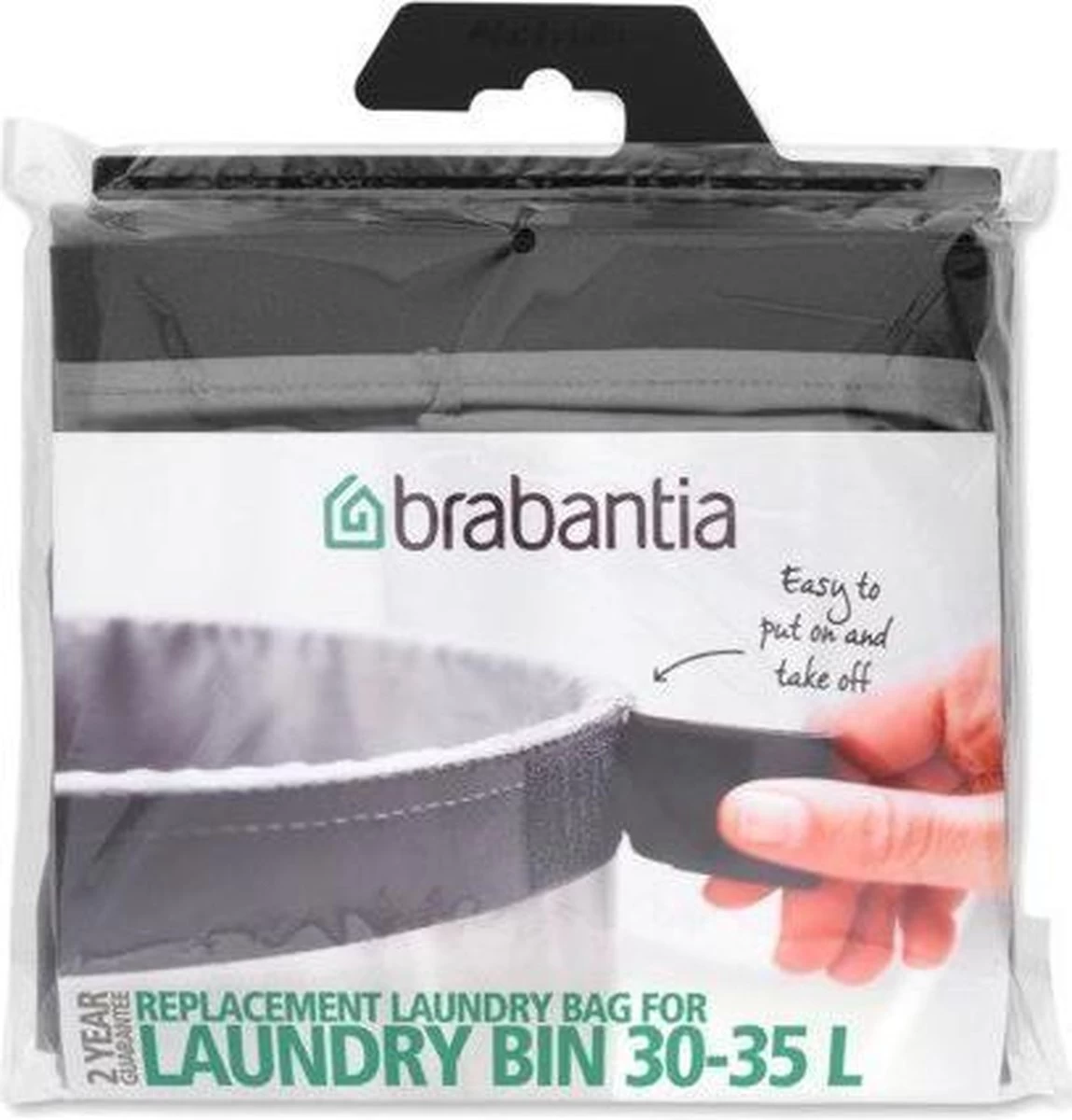 Brabantia Waszak Voor Wasmand - 30/35 L - Grijs - Afbeelding 4