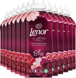 Lenor - Jasmijn En Rose De Mai - Wasverzachter - 12 X 41 Wasbeurten Voordeelverpakking