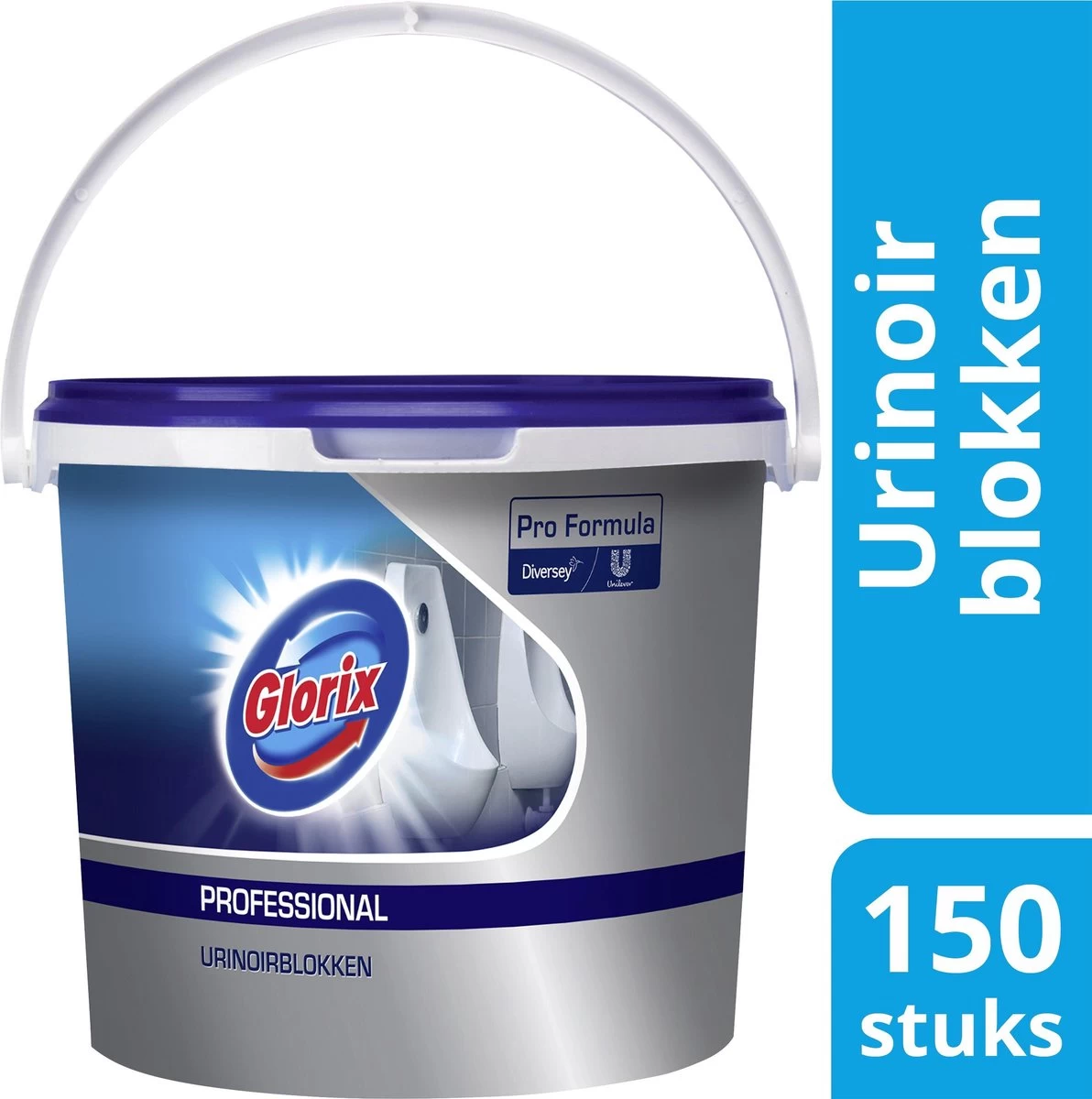 Glorix Schoonmaakmiddel: Urinoirtablet Glorix/ds 150 - Afbeelding 5