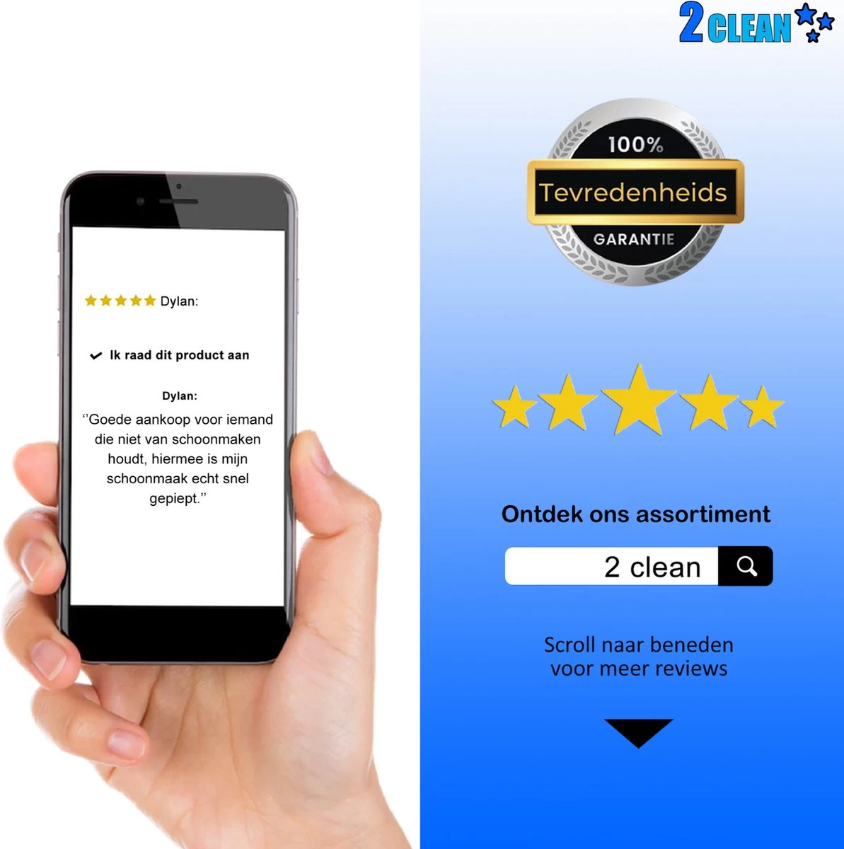 Elektrische Schoonmaakborstel - Schrobborstel - Handborstel - Schuurborstel - Schrobber - Badkamer - Toilet - Keuken - Afbeelding 8