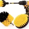 Professionele 4 Delige Borstelset Voor De Boormachine Incl. Verlengstuk, Deze Schoonmaak Schuurborstel Elektrisch Opzetborstel Schrobborstel Set Is Geschikt Als Schrobber Voor Badkamer, Auto, Keuken En Tuin