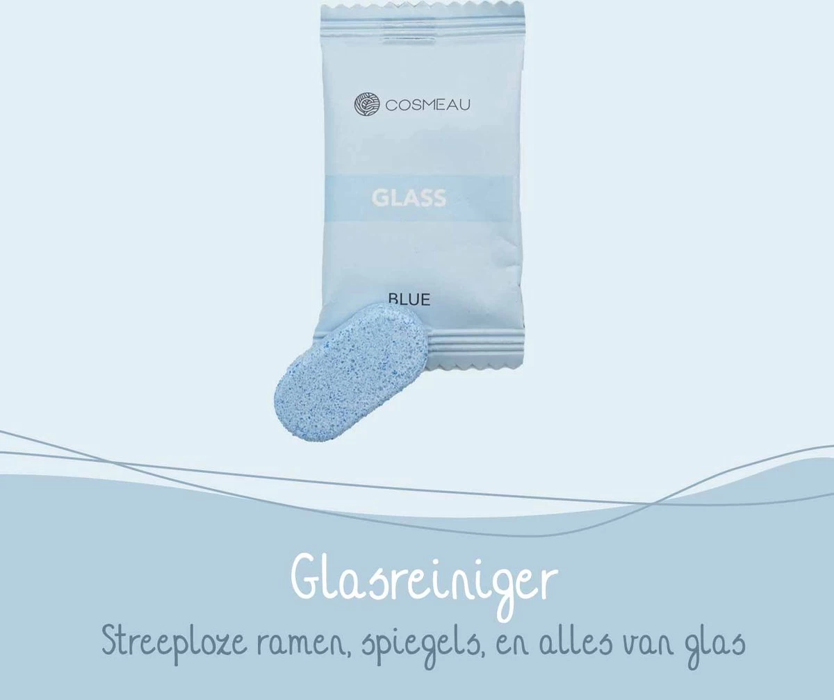 Cosmeau Schoonmaakmiddel Tabletten Cleaning Tabs Schoonmaak Tabs - Keukenreiniger - Badkamerreiniger Sanitair- Glasreiniger - Afbeelding 3