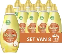 Robijn Klein & Krachtig Collections Color Zwitsal Vloeibaar Wasmiddel - 8 X 19 Wasbeurten - Voordeelverpakking