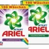 Ariel Waspoeder Combi Voordeelverpakking | 2 X 100 Wasbeurten 2 X 6.5 KG - Ariel Color + Regular Waspoeder | Voor Gekleurde En Witte Was