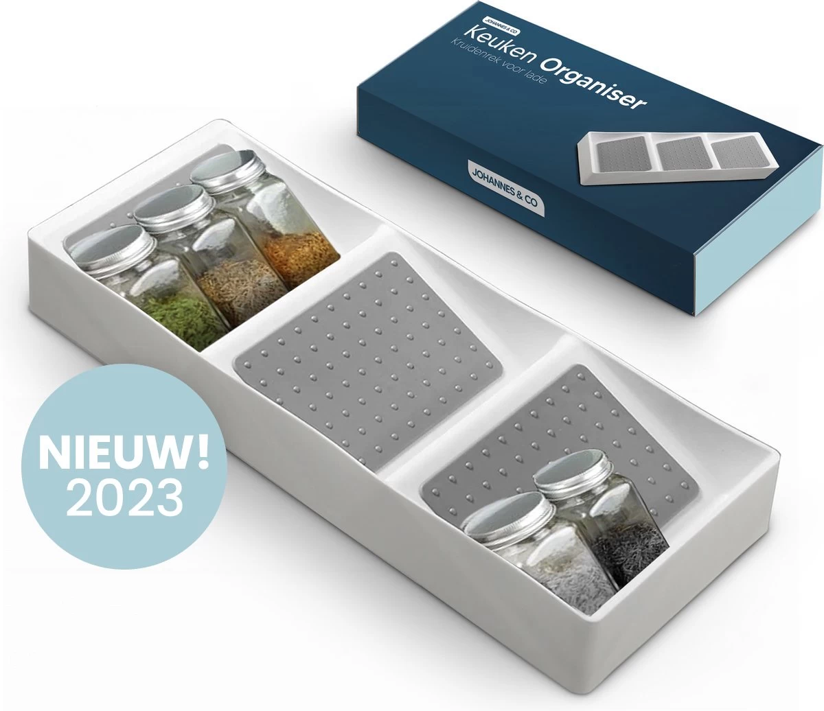 Johannes & Co - Kruidenrek Voor Lade - Keuken Organizers Kruidenrek Lade - Kruiden Organizer