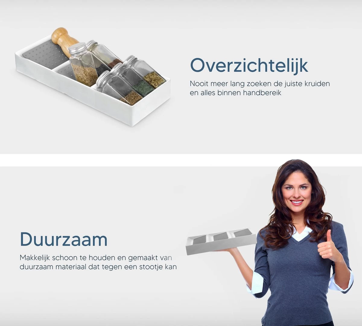 Johannes & Co - Kruidenrek Voor Lade - Keuken Organizers Kruidenrek Lade - Kruiden Organizer - Afbeelding 2