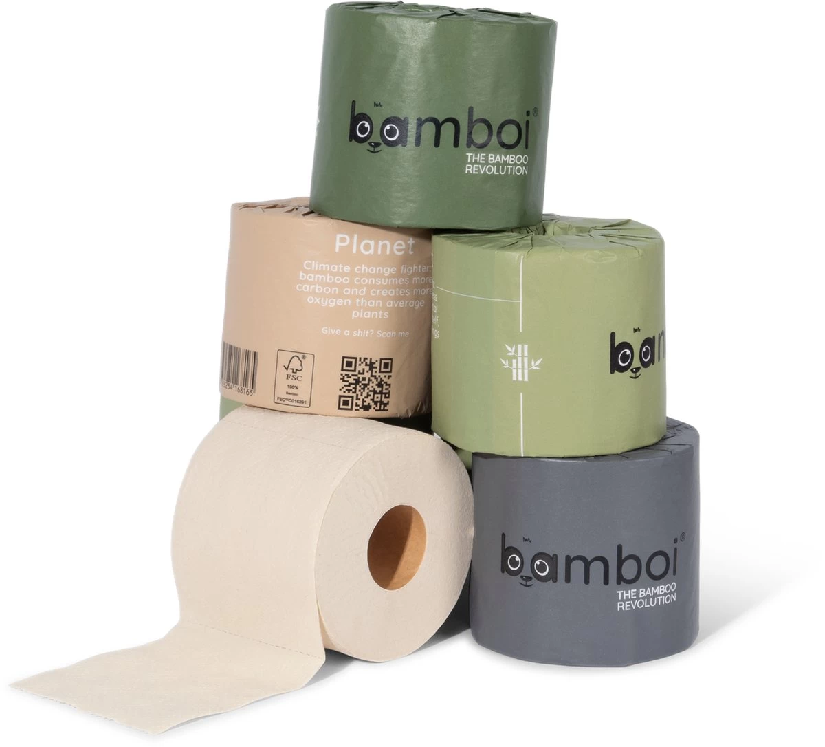 Bamboi - Bamboe WC Papier - 48 MAXI Rollen - Heerlijk Zacht 3-laags - Afbeelding 6