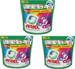 Ariel All In One Wasmiddel Pods - Kleur - 129 Wasbeurten