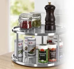 Genialo Kastje Rondel Duo - RVS - 26,5 X 15 Cm