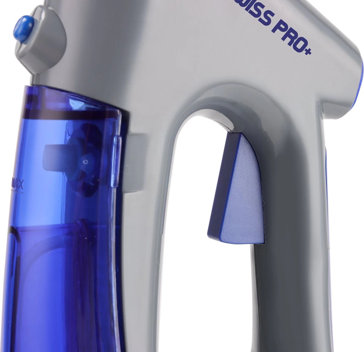 Swiss Pro+ Ruitenreiniger 3 In 1 WV 2 Blue Edition Window Vac - Ca. 120 M² - Waterzuiger - Incl. Smalle Zuigmond - Oplaadbaar - Raamwisser - Streeploos - Clicksystem - 2 Microvezeldoekjes - Met Sprayfunctie - Low Noise - Hepafilter - Afbeelding 7