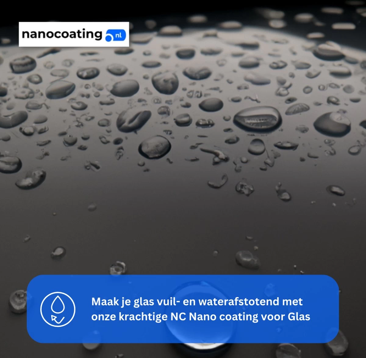 NC Nano Coating Voor Glas - Nano Coating Glas - Glascoating - Anti Condens - Water- & Vuilafstotend - Tot 5m2 - Afbeelding 3