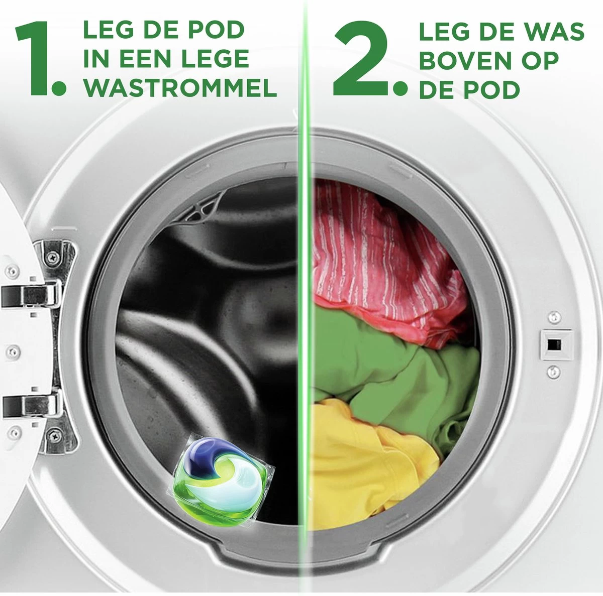 Ariel All In 1 Wasmiddel Pods + Ultra Vlekverwijderaar - 40 Wasbeurten - Voordeelverpakking - Afbeelding 6