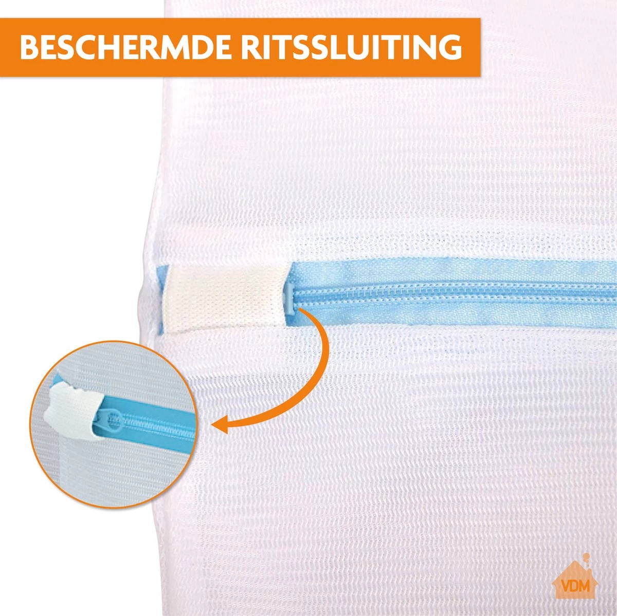 LaundrySpecialist Waszakken Voor Wasgoed - Set Van 3 Stuks - Ook Te Gebruiken Als Travel Organizer - Afbeelding 3