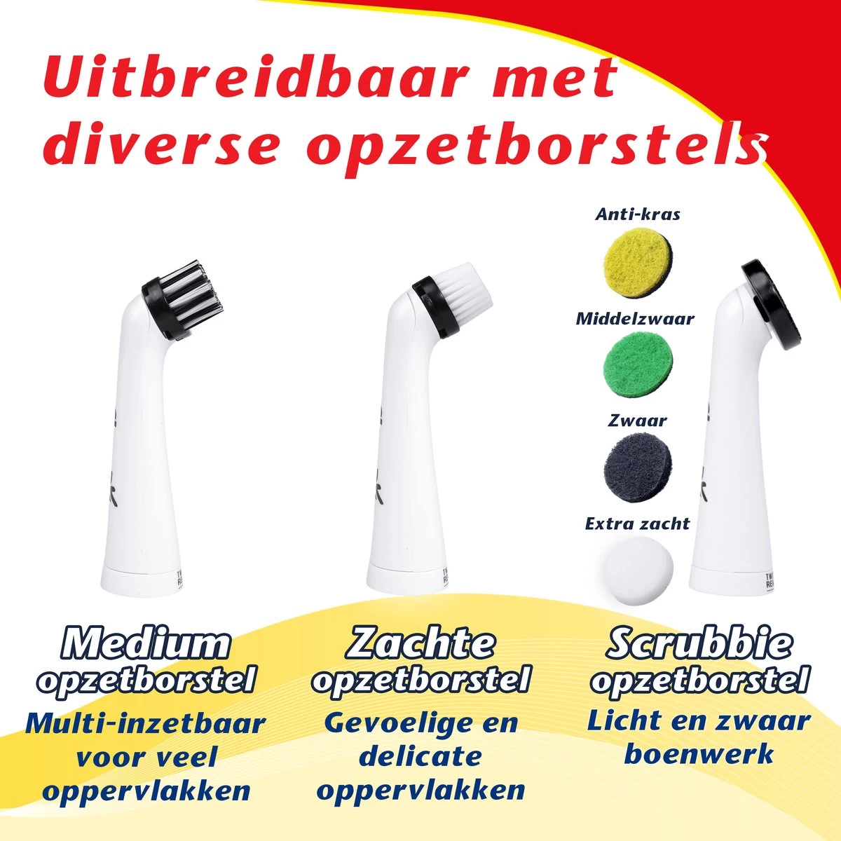 CleanRite® Multi Scrubber - Schoonmaakborstel Voor Auto, Fornuis, Tegels En Voegen - Afbeelding 9