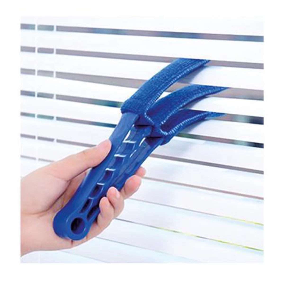 Musthave Gadget Blauw - Professionele, Jaloezie & Lamellen Reiniger - Lamellen Borstel - Stof Verwijderaar - Jaloezie Stoffer - Incl. Extra Microvezeldoekje - Afbeelding 3