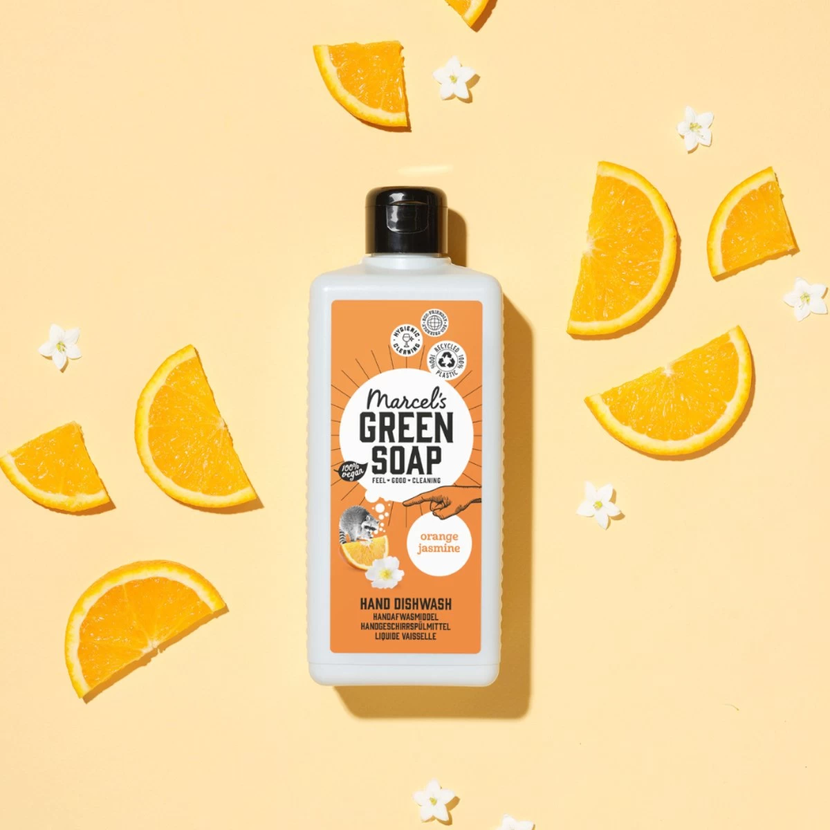 Marcel's Green Soap Afwasmiddel Sinaasappel & Jasmijn - 500 Ml - Afbeelding 6