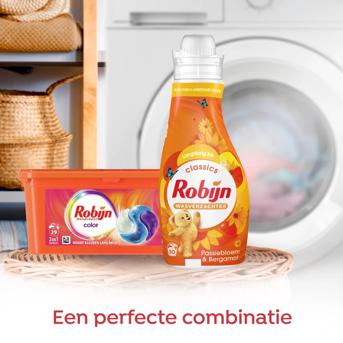 Robijn Color 3 In 1 Wascapsules - 3 X 29 Wasbeurten - Halfjaarbox - Afbeelding 5