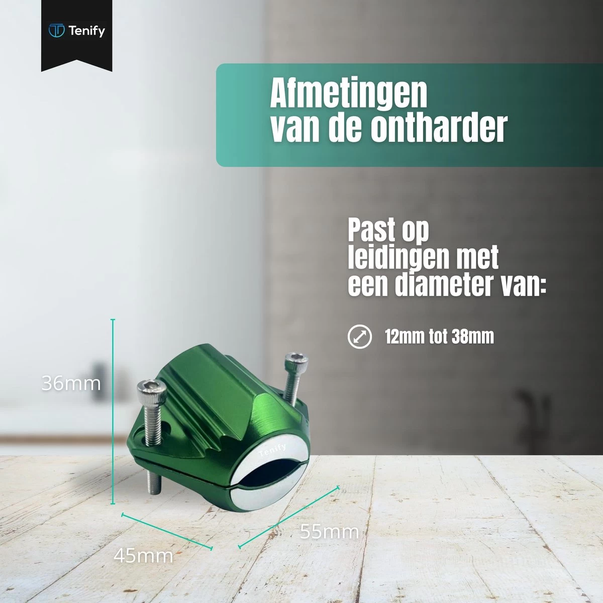 Tenify Magnetische Waterontharder - 7800 Gauss - Douche Filter - Waterverzachter - Waterontkalker - Antikalk Magneet - Waterleiding - Kalkaanslag - Afbeelding 3