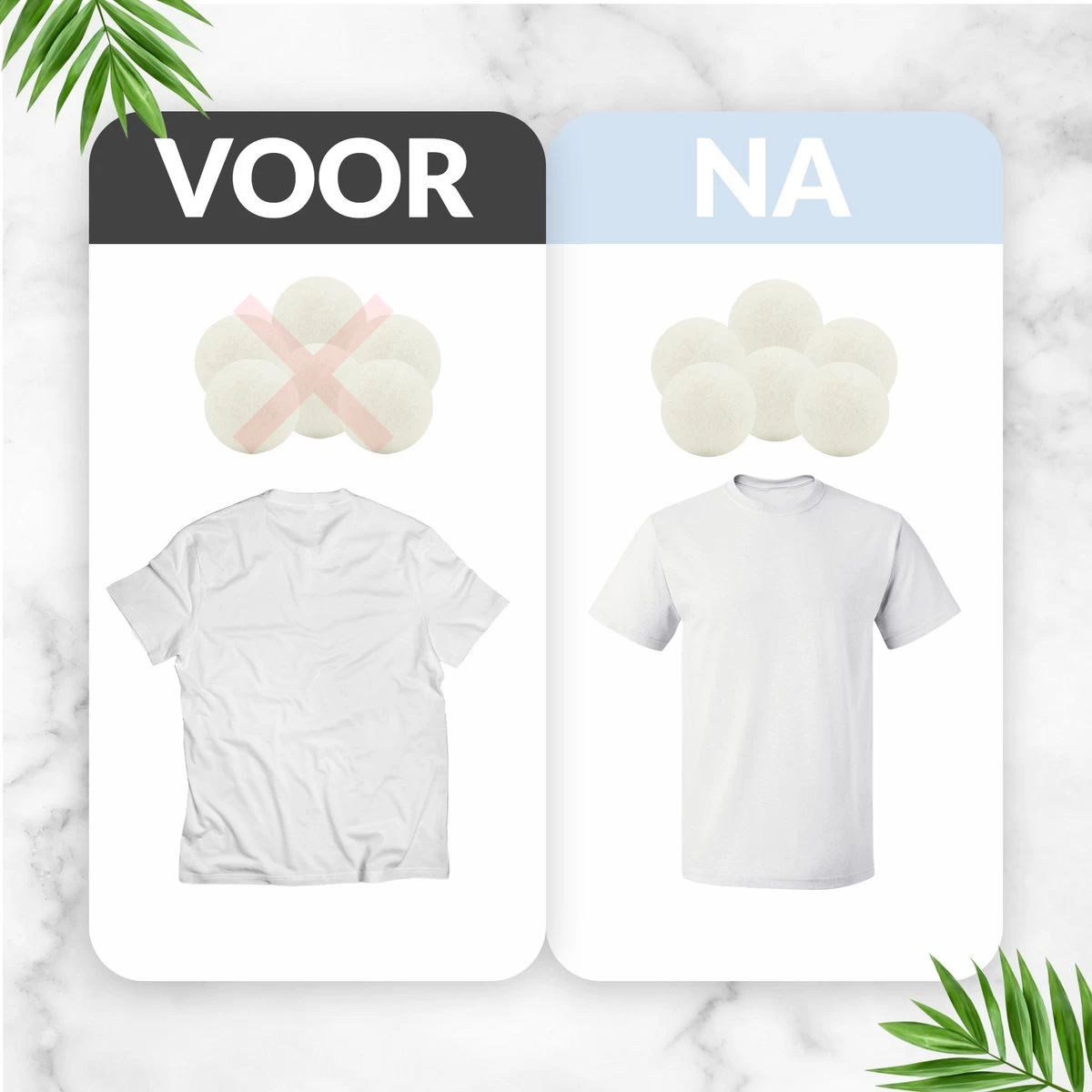 FAVE Drogerballen XL - 6 Stuks - Inclusief 2x Lavendelolie & Opbergzakje - Wasbol - Wasballen - Doseerbol - Droogballen - Duurzaam - Afbeelding 4