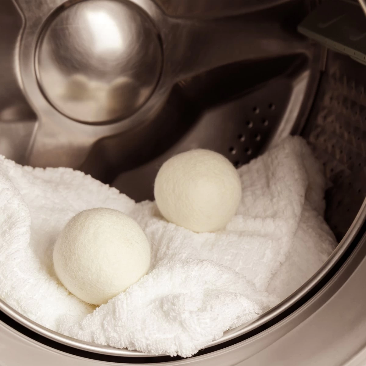 FAVE Drogerballen XL - 6 Stuks - Inclusief 2x Lavendelolie & Opbergzakje - Wasbol - Wasballen - Doseerbol - Droogballen - Duurzaam - Afbeelding 6