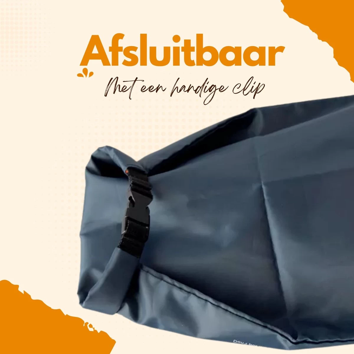 Herbruikbare Broodzak - Brooddoos - Broodbak - Voor Zelfgebakken Brood - Dubbele Voering - - Afbeelding 7