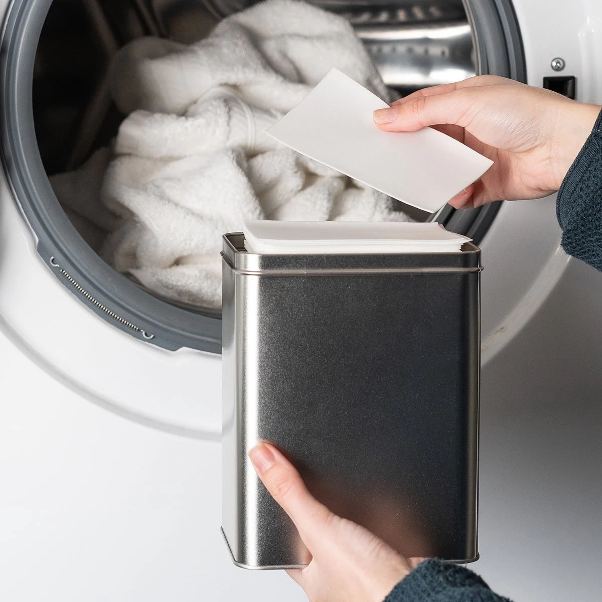 Briters Bewaarblik Origineel - Voor 200 Briters Wasstrips - Gemaakt In Nederland - Aluminium - 100% Recyclebaar - 10 Jaar Garantie - Afbeelding 2