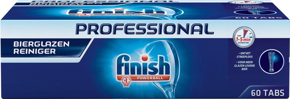 Finish Professional Bierglasreiniger 60 Tabs - Afbeelding 2