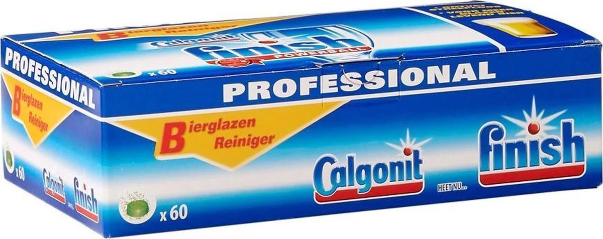 Finish Professional Bierglasreiniger 60 Tabs - Afbeelding 3