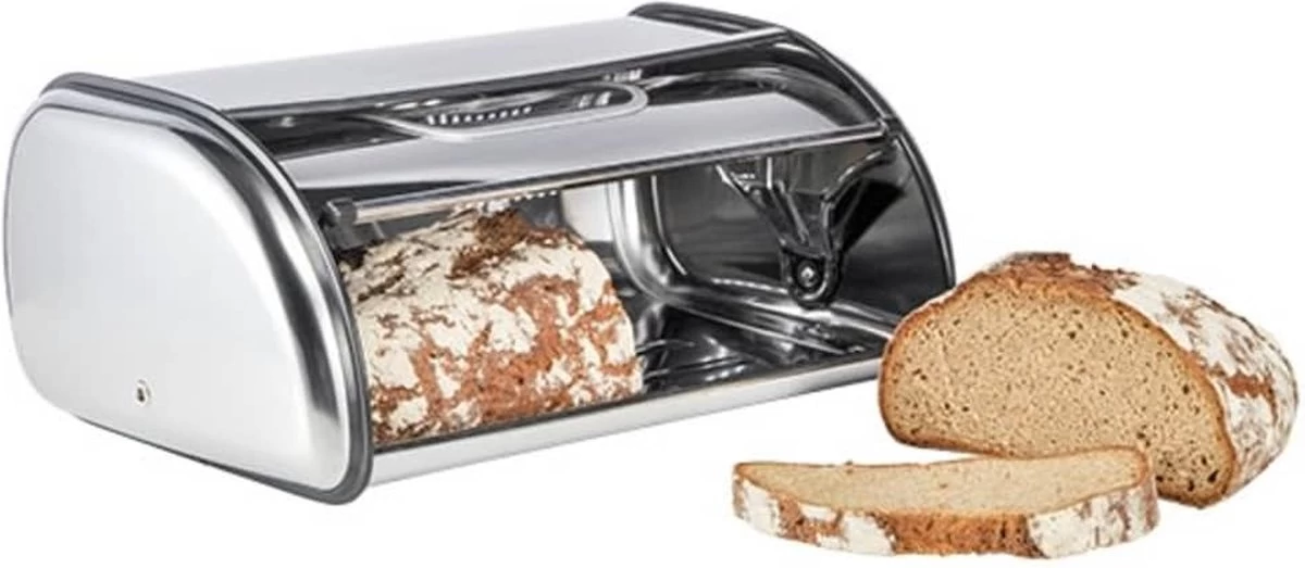 Haushalt Broodtrommel - Schuifdeksel - RVS - Afbeelding 2