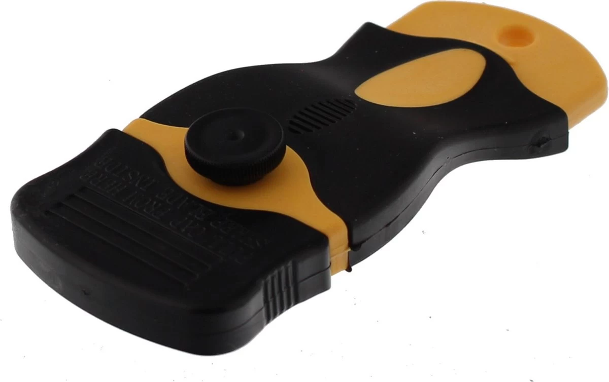 Scanpart Kookplaat Schraper - Schraapijzer - Radeermes - Voor Alle Glazen Kookplaten - Zoals Keramische Inductie En Halogeen Kookplaten - Kunststof - Vervangbaar Mesje - Krasvrij - Afbeelding 3