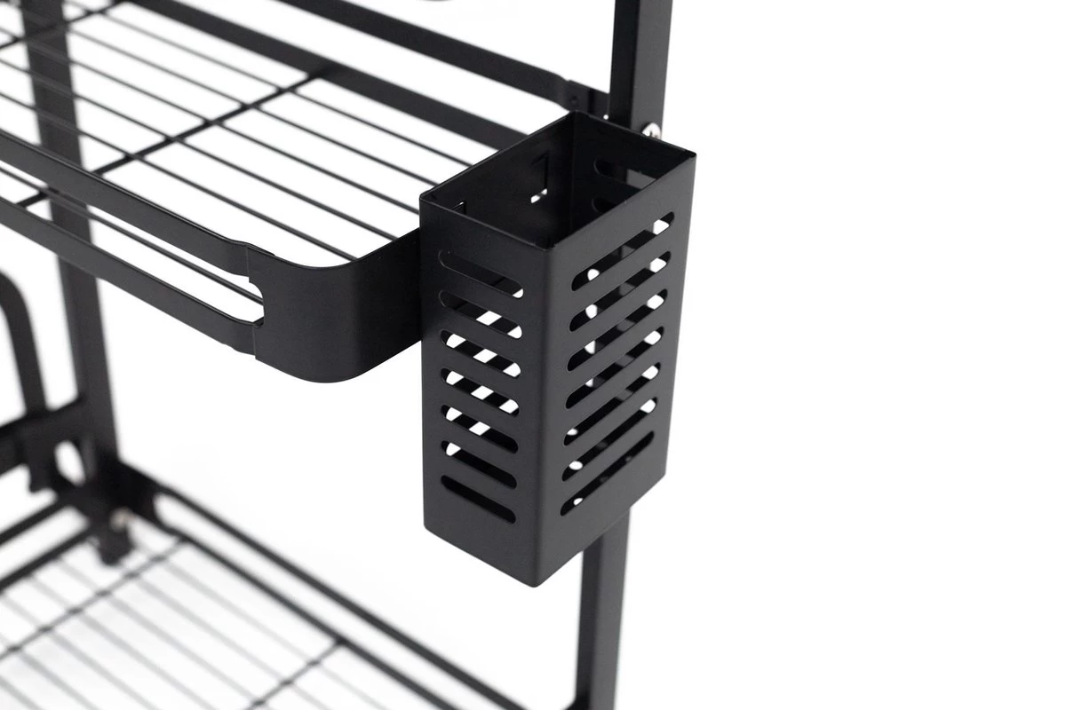 Sens Design Kruidenrek Staand – Keukenrek Voor Kruidenpotjes - Zwart - Afbeelding 8