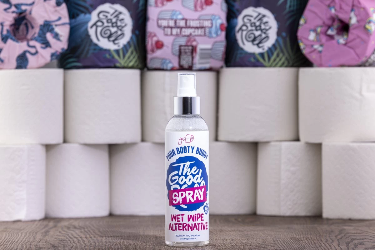 Your Booty Buddy - The Good Roll Toiletpapier Spray 200ml | SPRAY - WIPE - FLUSH - Afbeelding 8