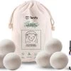 Tenify 6 XL Drogerballen + Extra Lavendel Olie - Wasbollen - Duurzaam - Schaapswol - Wasverzachter - Wasdrogerballen - Herbruikbare Droogballen - Energie Besparen