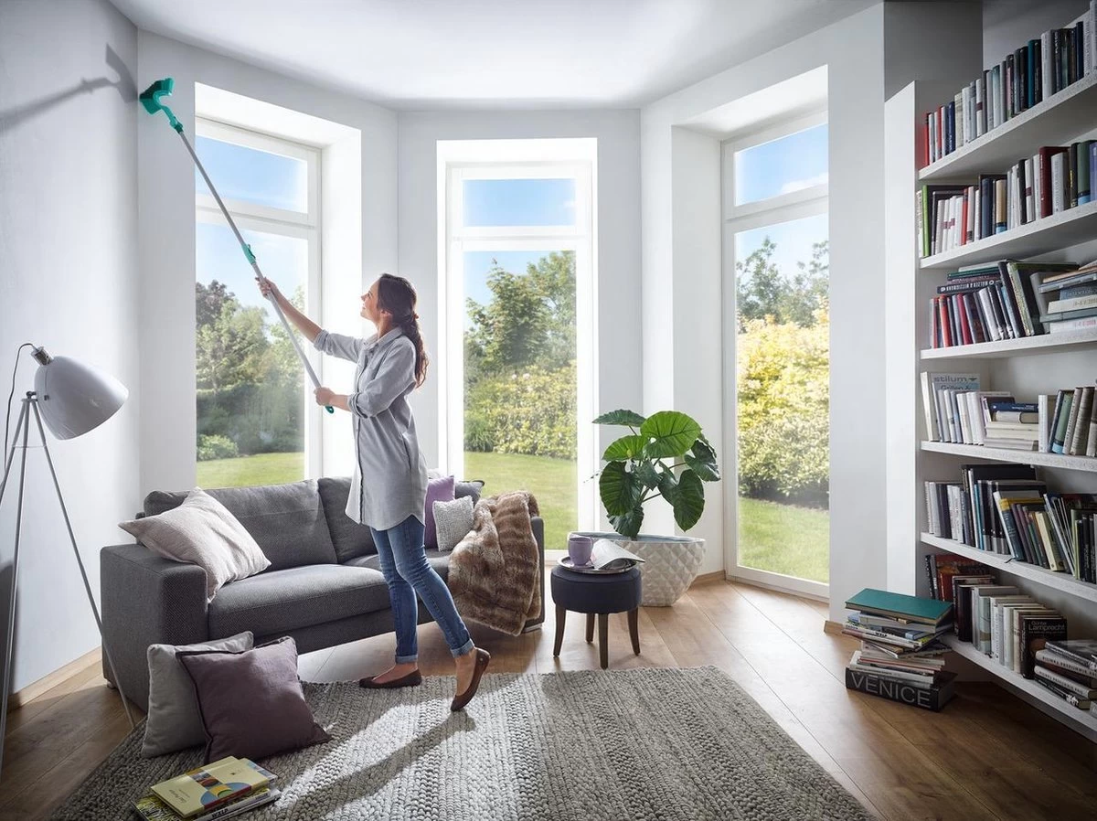 Leifheit Telescoopsteel Aluminium 145-400 Cm Click System - Afbeelding 2