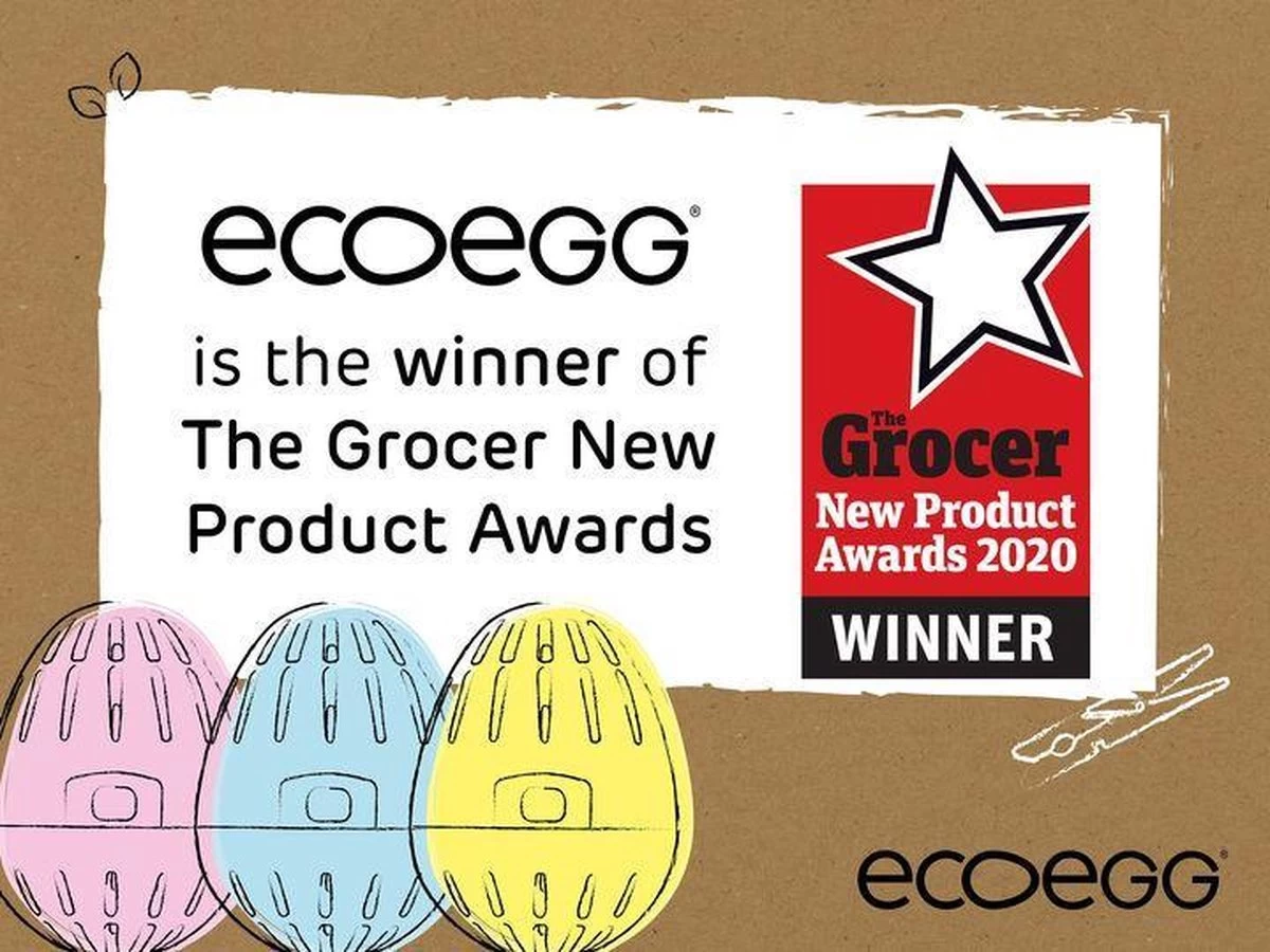 EcoEgg - Navul Eco-egg Wasbol - Refill Ecoegg Spring Bloesem - Vegan - Zuinig Wassen - Milieuvriendelijk Wassen - Propere Eco Wassen - 50 X Goedkoop Wassen - Afbeelding 3