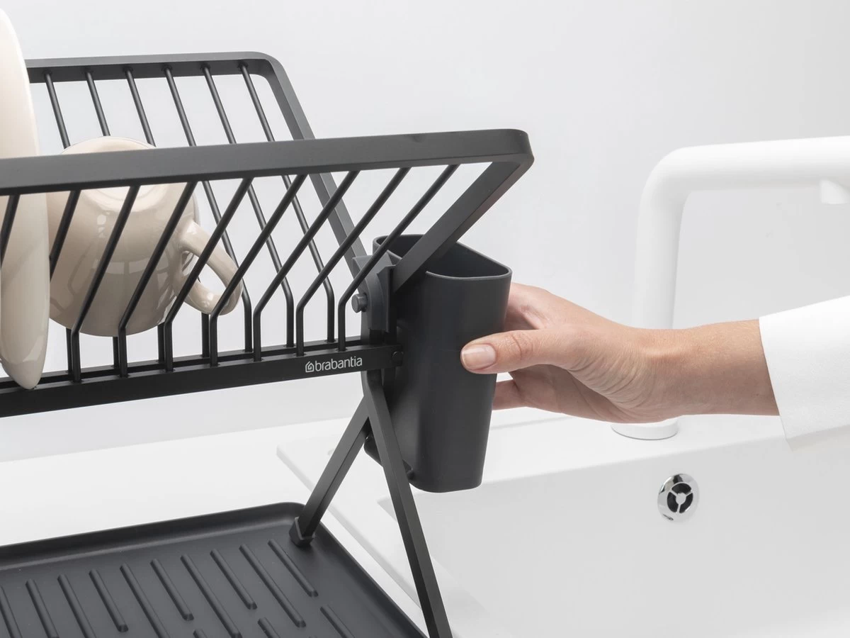 Brabantia SinkSide Afdruiprek - Inklapbaar - Compact - Dark Grey - Afbeelding 5