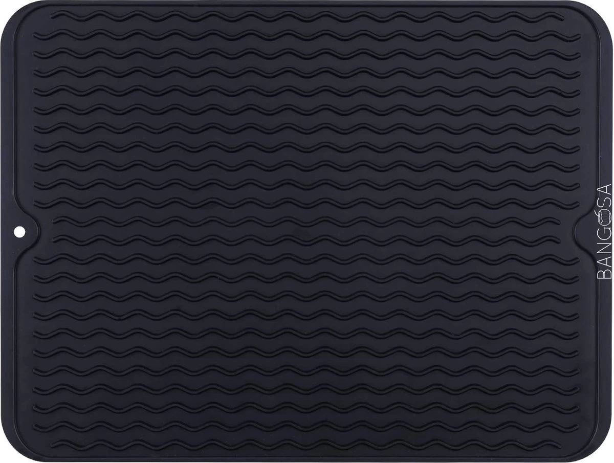 Bangosa Afdruipmat - Vaat Afwas Droogmat - Siliconen 50 X 40