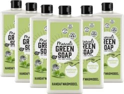 Marcel's Green Soap Afwasmiddel Basilicum & Vertivert Gras - 6 X 500 Ml