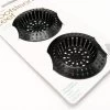 Doodadeals® Gootsteen Zeef - Afvoerzeef Douche - Plastic - Universeel Toepasbaar - Zwart - 2 Stuks