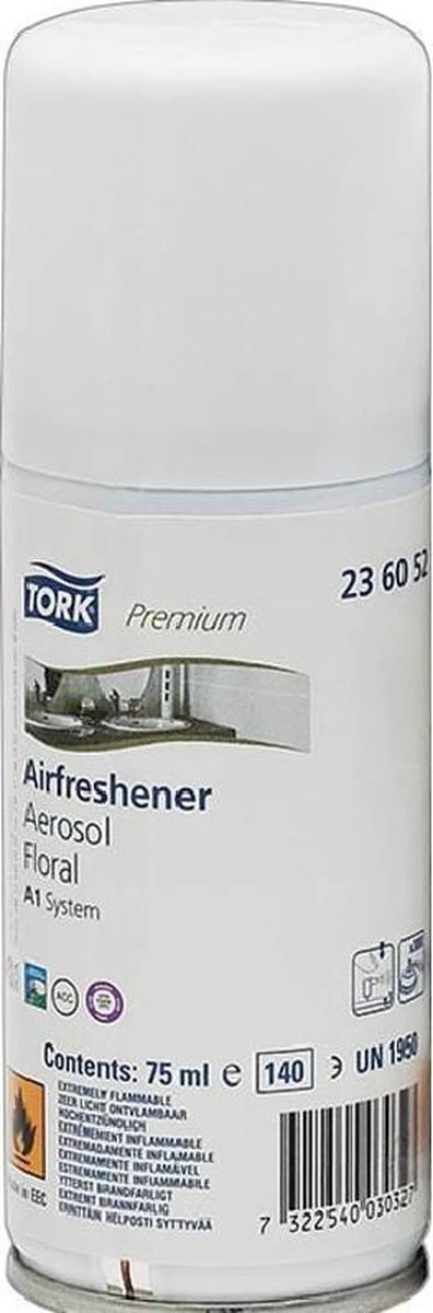 Tork Navulling Voor Luchtverfrisser Bloemen Systeem A1 Flacon Van 75 Ml - Afbeelding 5