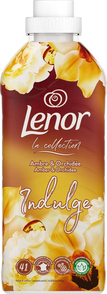 Lenor - Amber & Orchidee - Wasverzachter - 12 X 41 Wasbeurten Voordeelverpakking - Afbeelding 4