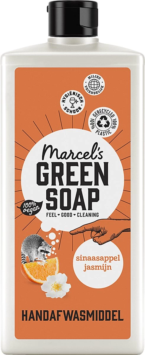 Marcel's Green Soap Afwasmiddel Sinaasappel & Jasmijn - 500 Ml - Afbeelding 10