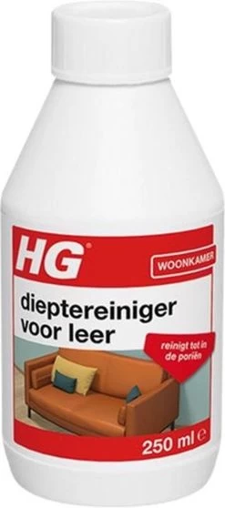 HG Dieptereiniger Voor Leer - 250 Ml - Reinigt Tot In De Poriën